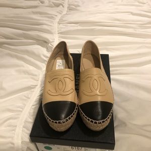 Chanel espadrille shoes